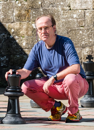 Ian Gent at Falkland Palace, August 2017